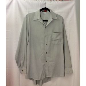 Tommy Hilfiger Men Button Up Long Sleeve Collared Shirt
